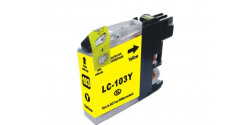 Brother LC-103 Yellow Compatible High Yield Inkjet Cartridge